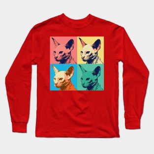 Warhol Cat Long Sleeve T-Shirt